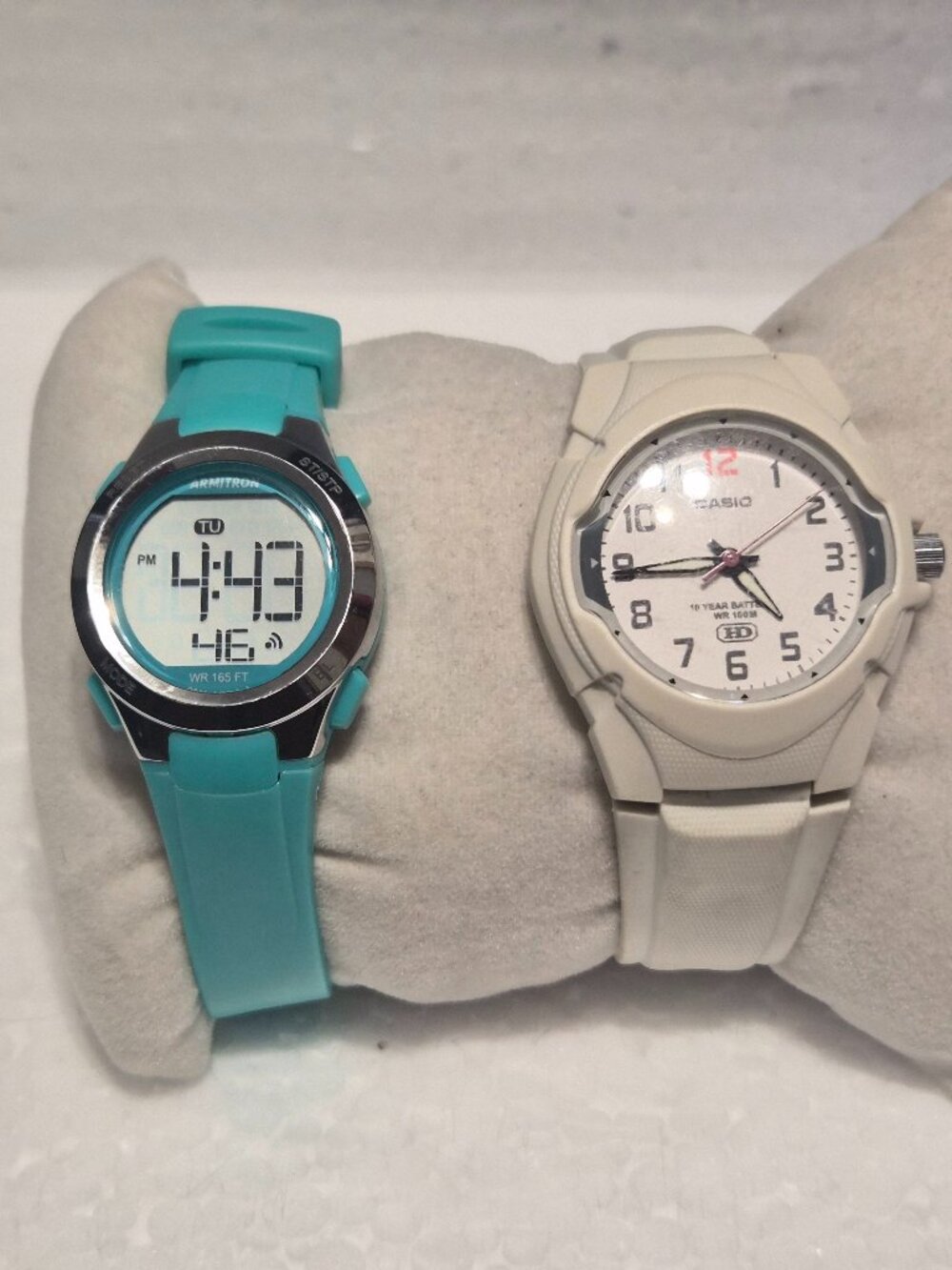Casio and Armitron set.